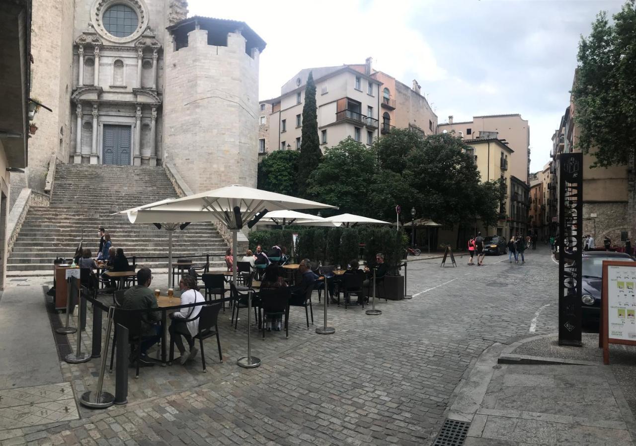 Apartamento Con Encanto Y Terraza En Barri Vell De Girona, El Cul De La Lleona ภายนอก รูปภาพ